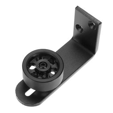 Adjustable Sliding Barn Door Hardware Wall Guide Bottom Floor Roller Guide with Screws Tools Kit