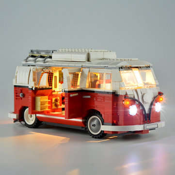 DIY LED Light Lighting Kit ONLY For LEGO 10220 Advanced Models VW T1 Camper Van