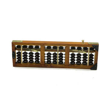 Wooden Frame Classic Ancient Calculator Abacus Soroban Plastics Bead Toy Develop Kid`s Mathematics