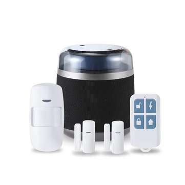 Bakeey 433Mhz Four Keys Wireless Remote Controller For Smart Home GSM Alarm System