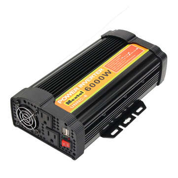 Solar Power Inverter 12000W Peak DC 12V To AC 110V Modified Sine Wave Converter for Car Home Outdoor