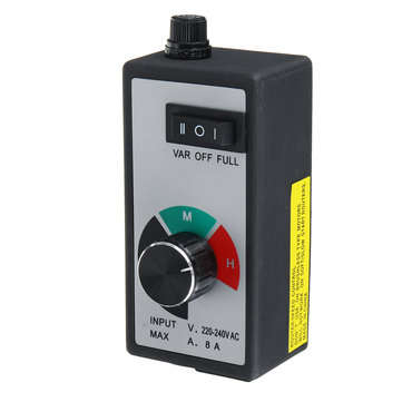 8A Fan Variable Speed Controller Router Electric Regulator Controls 220V-240V