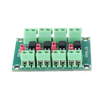 PC817 4 Channel Optocoupler Isolation Board Voltage Converter Adapter Module 3.6-30V Driver Photoele
