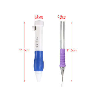 Magic Diy Embroidery Pen Set Knitting Sewing Tool Kit Punch Needle Adjustable