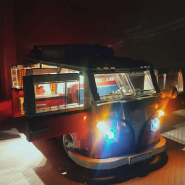 DIY LED Light Lighting Kit ONLY For LEGO 10220 Advanced Models VW T1 Camper Van