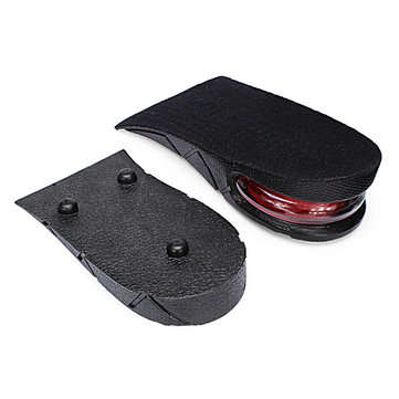 1 Pair Men Women Insoles Air Cushion Half Height Increase Shoe Pad