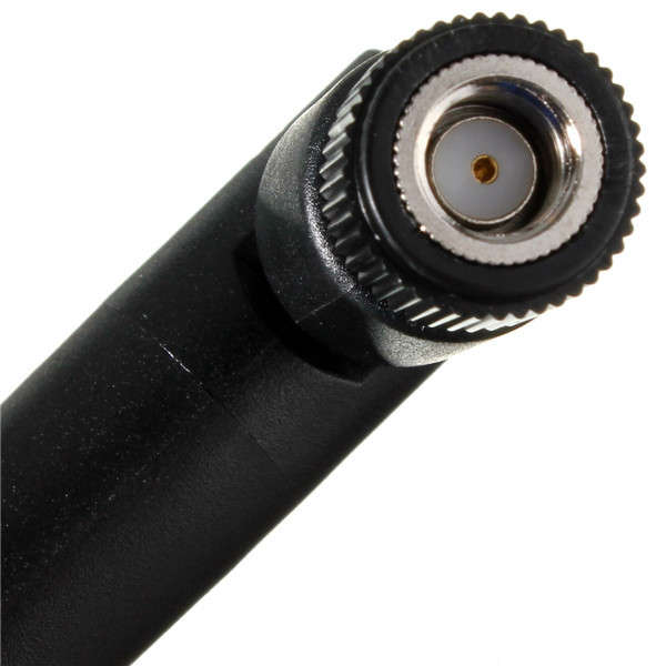 5dBi RP-SMA 2.4G Wi-Fi Booster Wireless Folding Antenna For Router IP PC Camera - 0.02kg