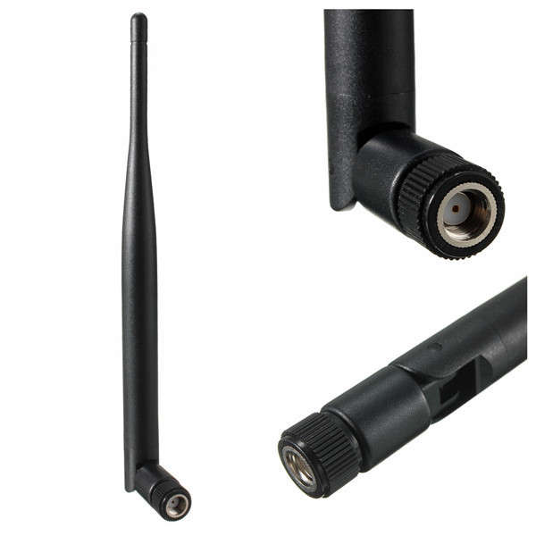 5dBi RP-SMA 2.4G Wi-Fi Booster Wireless Folding Antenna For Router IP PC Camera - 0.02kg