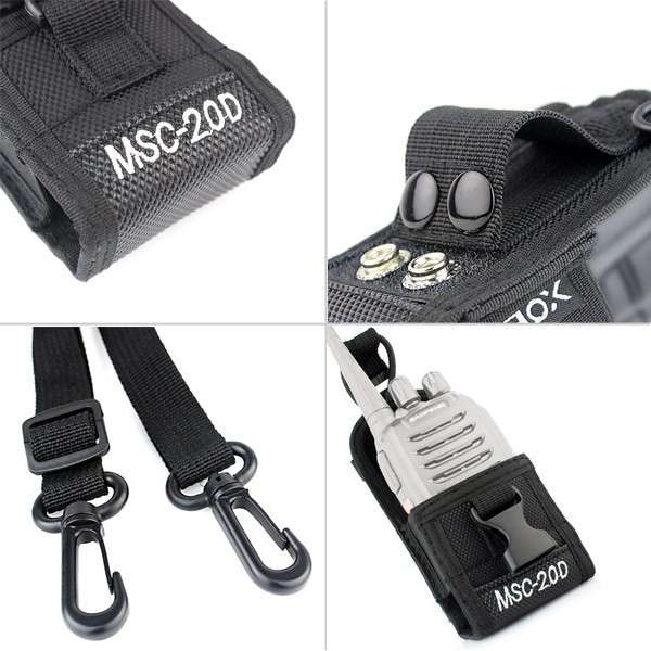 MSC-20D Multi-function Radio Case Holder for Baofeng H777 BF-666S/777S/888S Kenwood Yaesu Icom