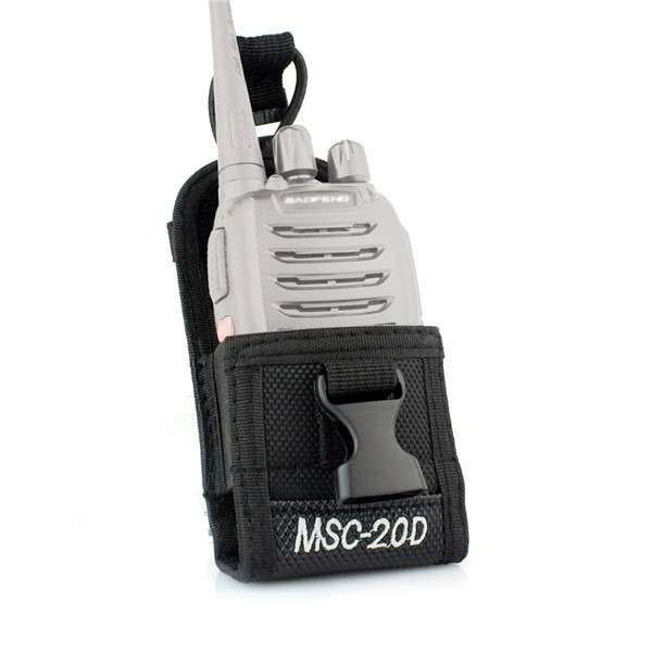 MSC-20D Multi-function Radio Case Holder for Baofeng H777 BF-666S/777S/888S Kenwood Yaesu Icom