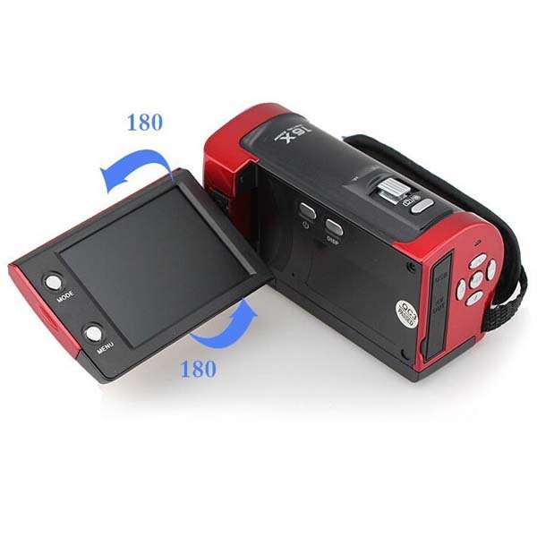 16 Mp Max 720P HD 16 X Digital Zoom Digital Video Camera - 0.47kg