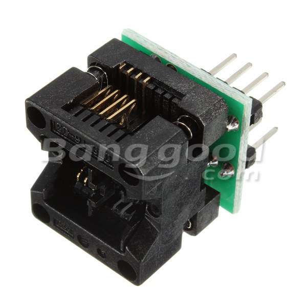 SOIC8 SOP8 To DIP8 EZ Socket Converter Module Programmer Adapter With 150mil - 0.01kg