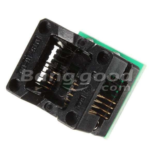 SOIC8 SOP8 To DIP8 EZ Socket Converter Module Programmer Adapter With 150mil - 0.01kg