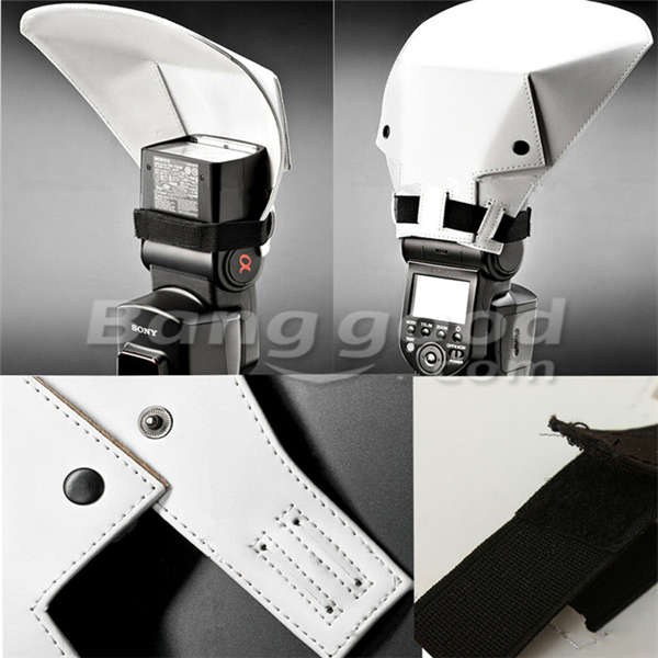Universal Flash Bounce Reflector Diffuser For Canon Nikon Pentax Sony - 0.09kg