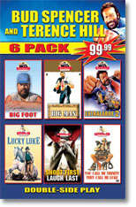 Bud Spencer Box 2 - Bud Spencer And Terence Hill 6 Movie Collection 2 Bud Spencer, Terence Hill 10 V