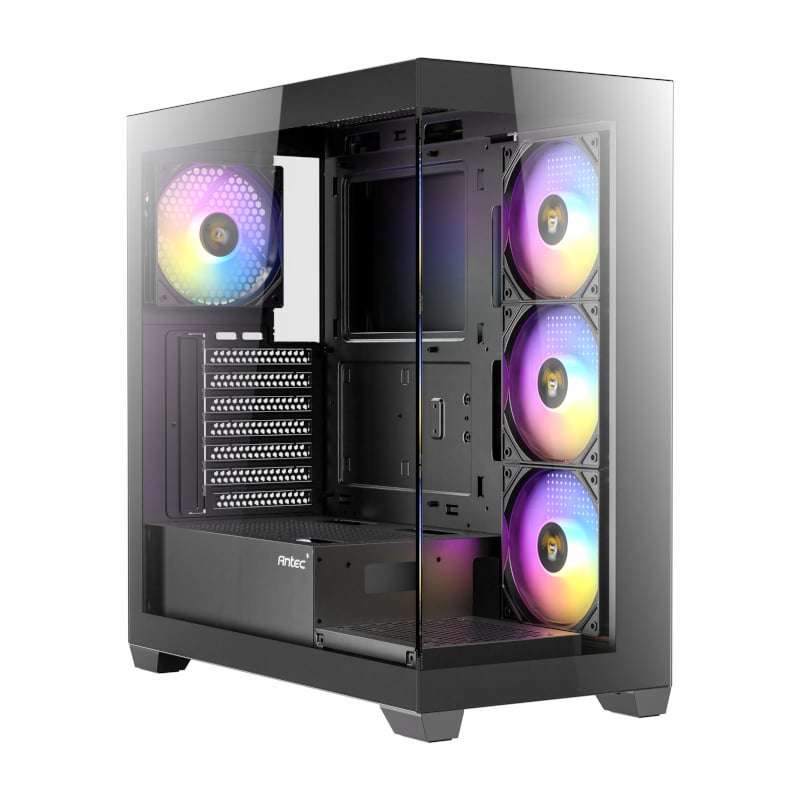 Antec CX300 Elite ATX | Micro-ATX | ITX RGB Mid-Tower Gaming Chassis - Black