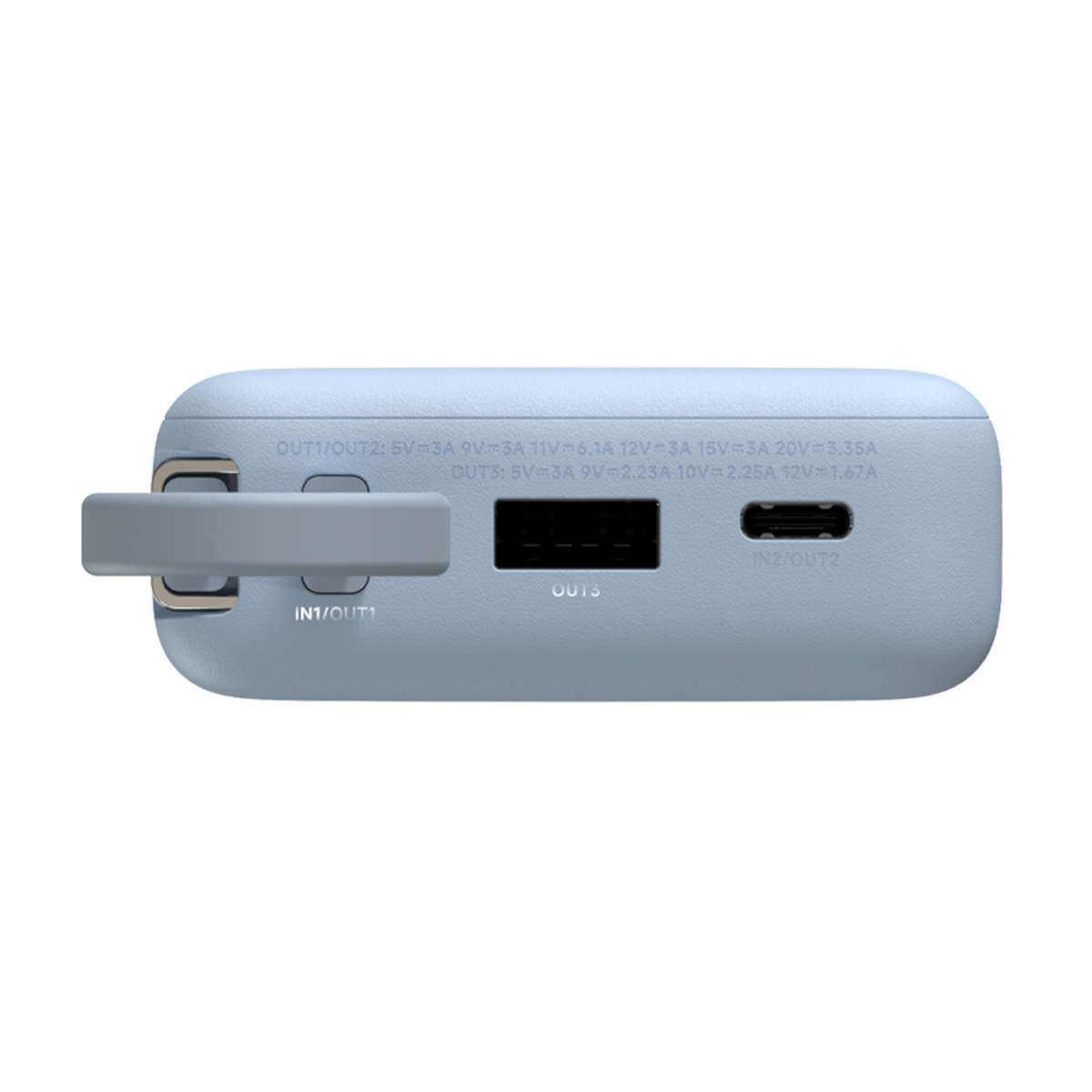 Xiaomi 67W Power Bank 10000mAh (Integrated Cable) - Ice Blue