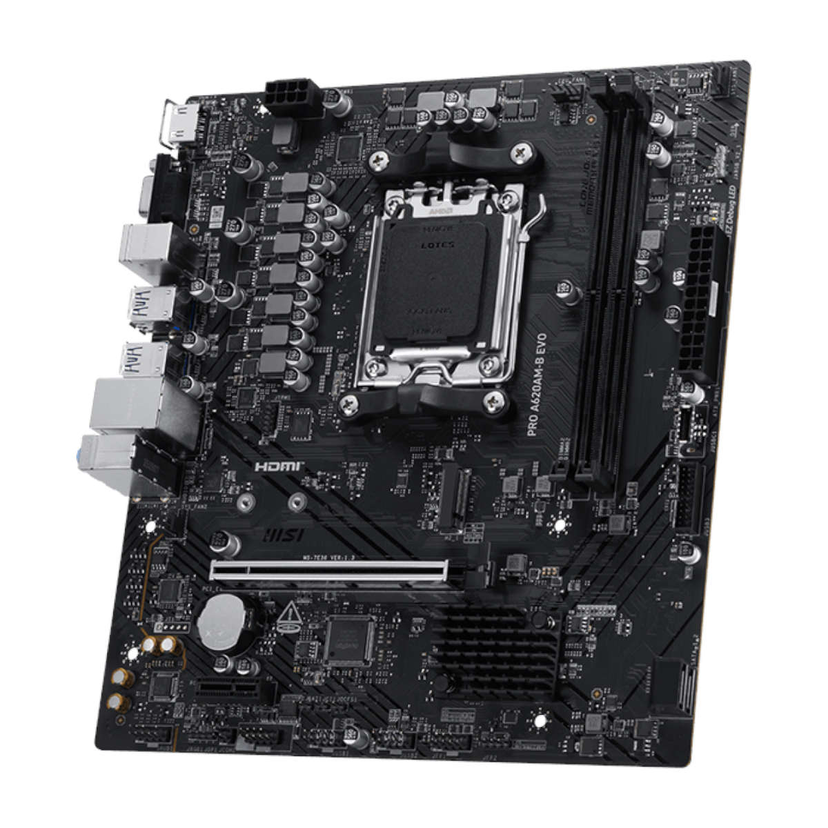 MSI PRO A620AM-B EVO AM5 M-ATX Motherboard