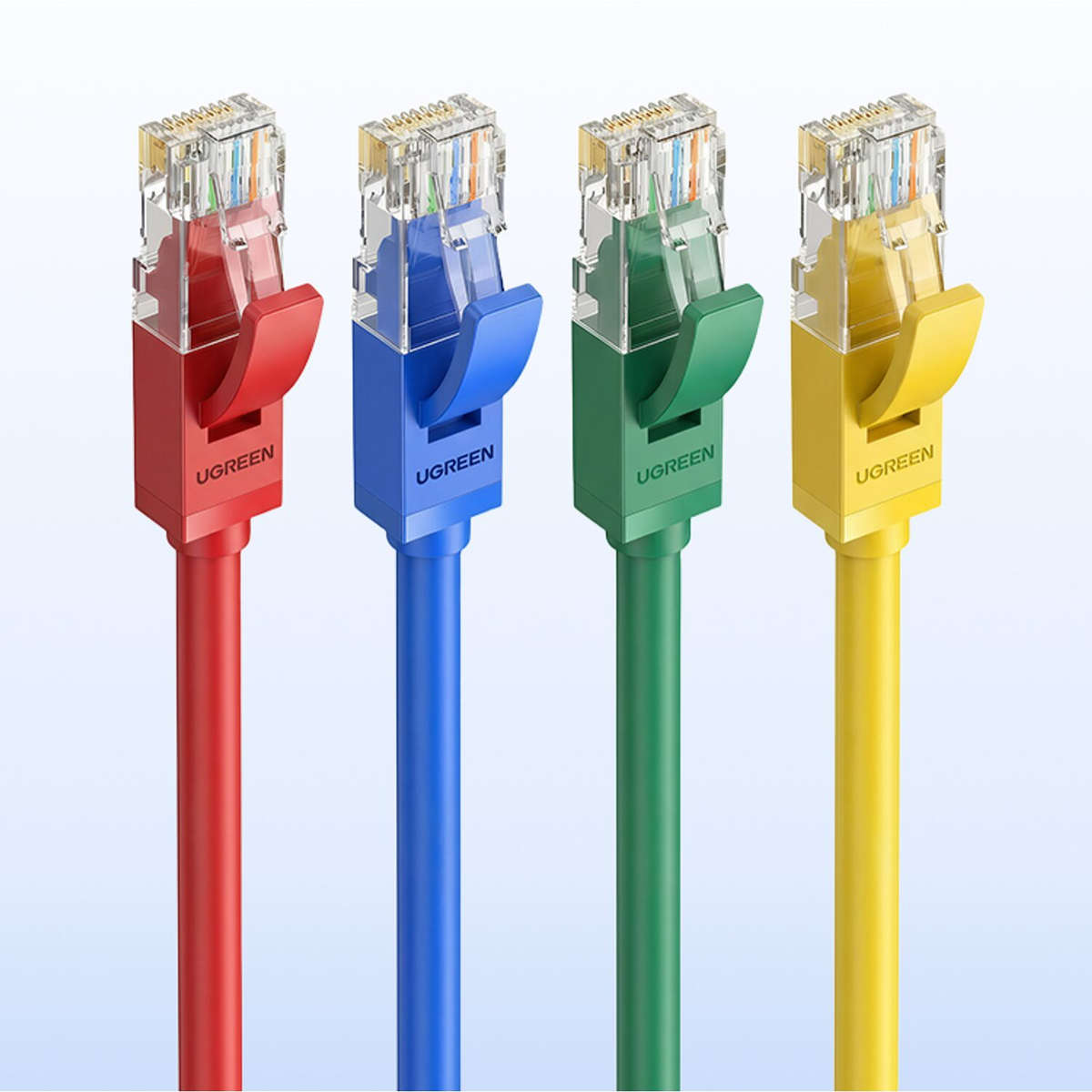 UGREEN Cat6 UTP Flat Ethernet Blue Cable - 1 Metre