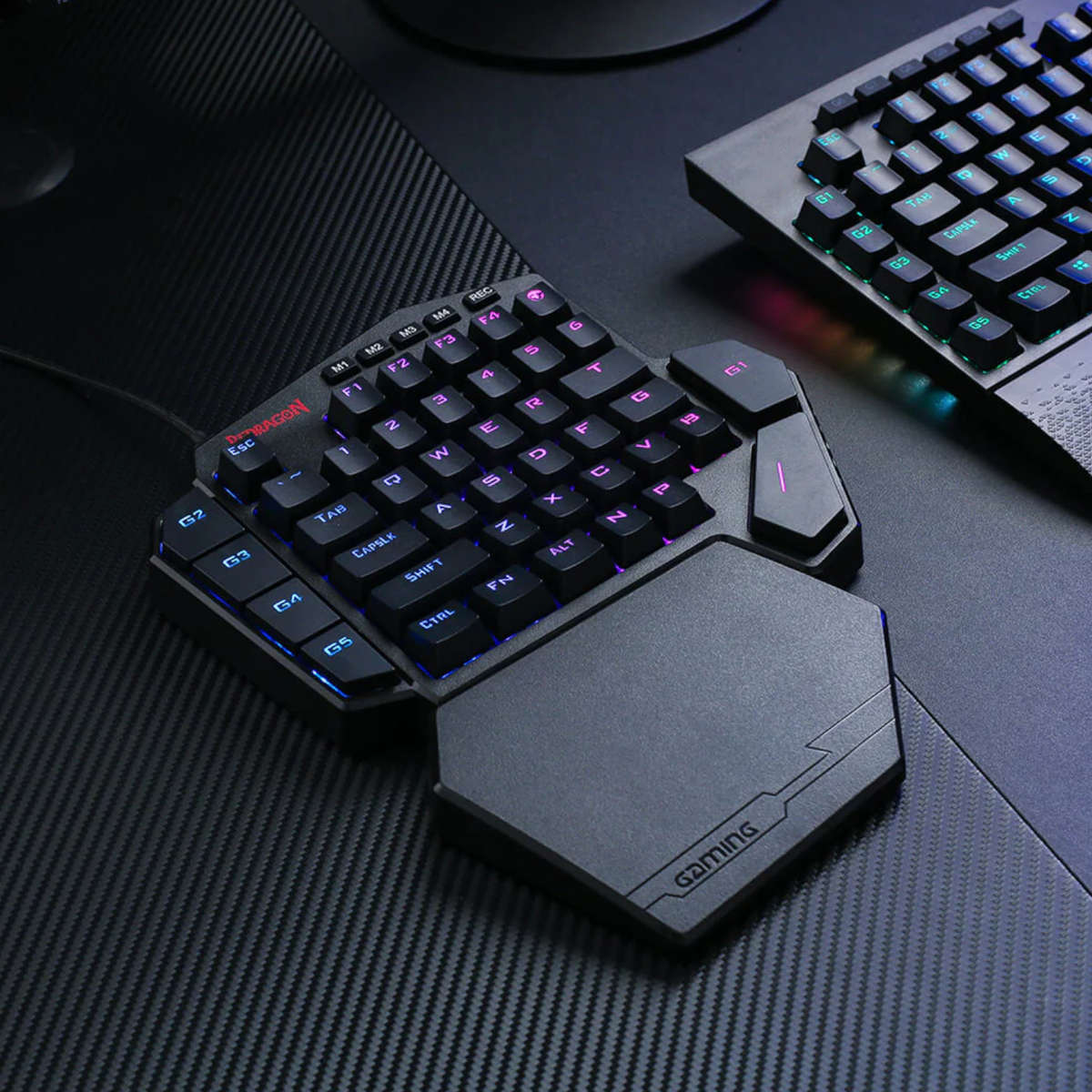 Redragon K585 DITI ELITE PRO RGB 40% Wireless Mechanical Gaming Keyboard - Blue Switches