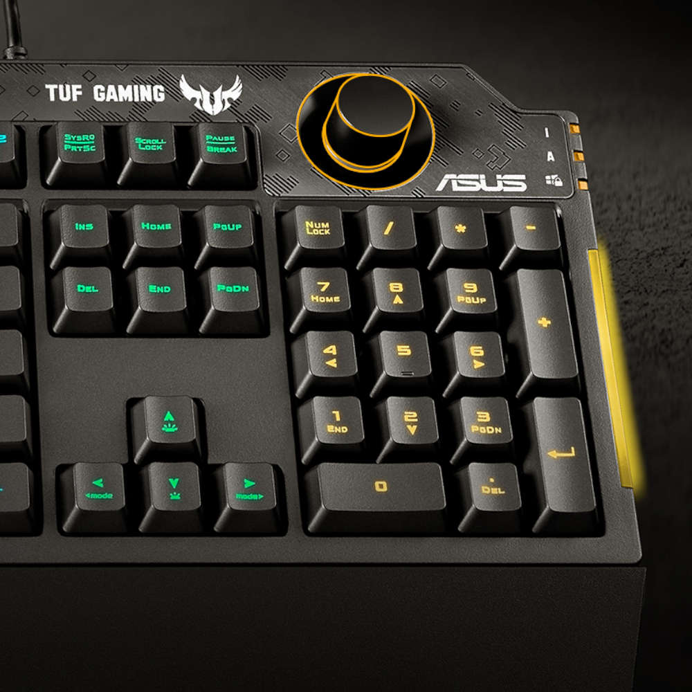 Asus TUF Gaming K1 Full-size RGB Gaming Keyboard