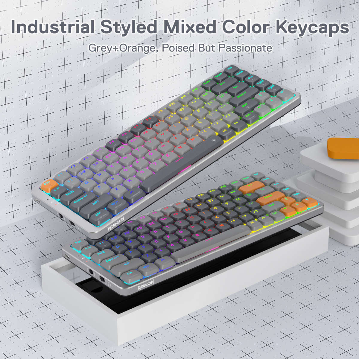 REDRAGON MECHANICAL AZURE Wireless Gaming Keyboard