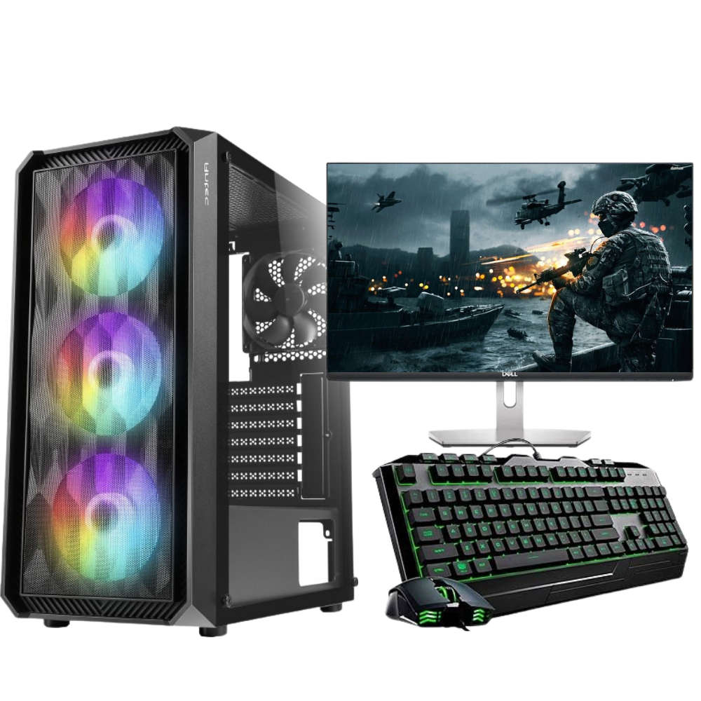 Titan Small AMD  Gaming PC | AMD Ryzen 5 4500, AMD Ryzen 5 (6c12t)| MSI B550 Bazooka | 16GB DD...