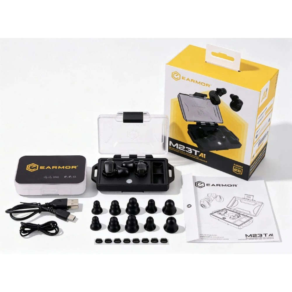 EARMOR M23T AI Bluetooth Earplugs Hearing Protection