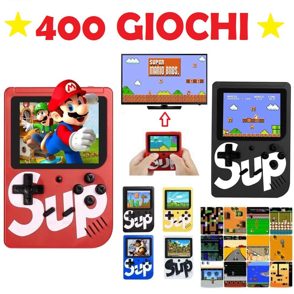 Sup Game Box Plus 400 in 1 Console Handheld
