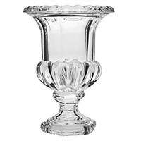 Vase - Crystal footed vase