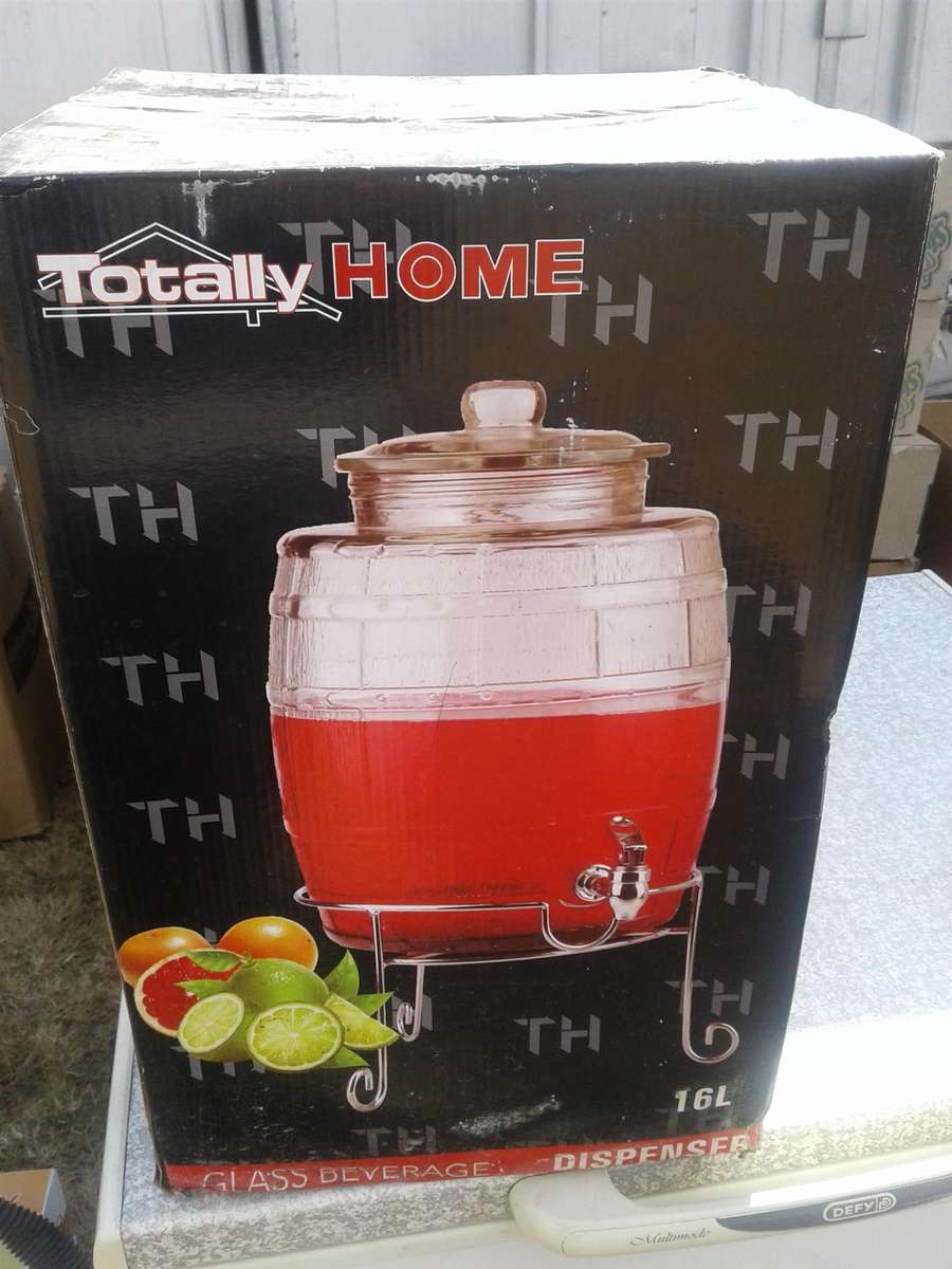 Glass beverage dispenser 16L