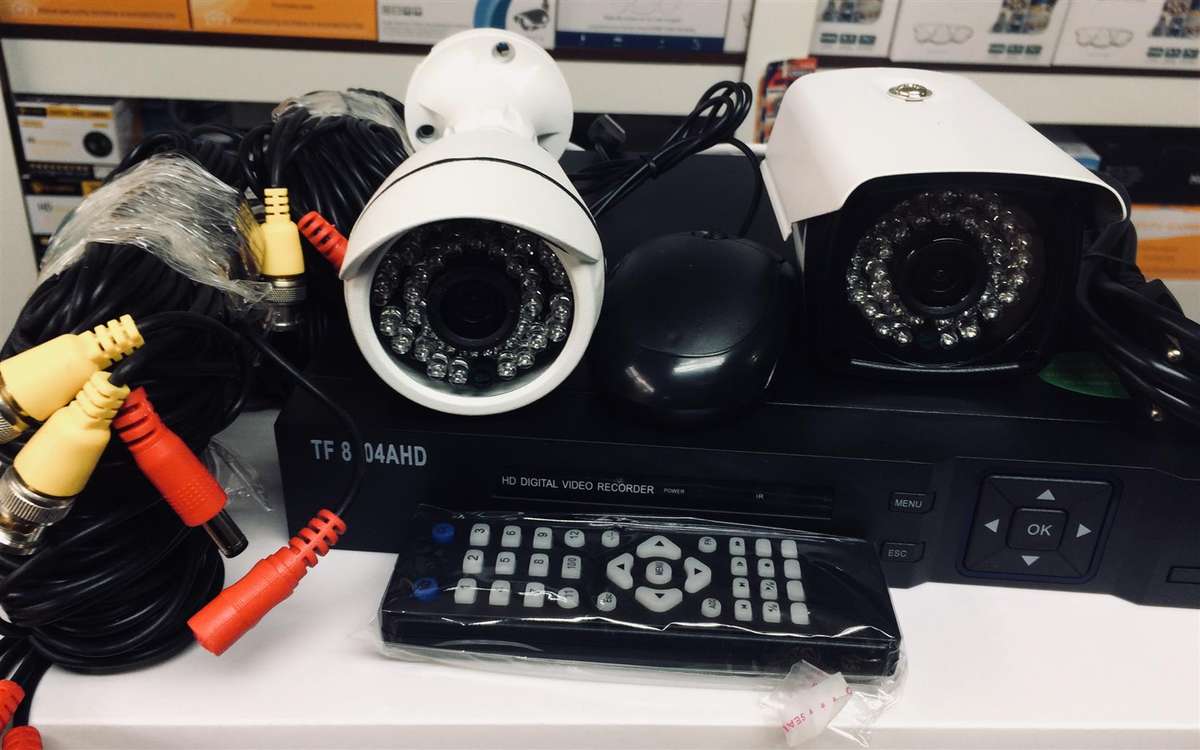 AHD KIT 1080P 5MP 4 channel Camera kit