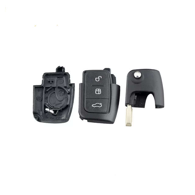 Ford Focus Fiesta 3 Button Key Case