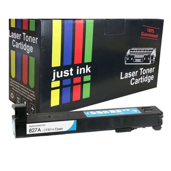 Compatible HP 827A (CF301A) Cyan Toner Cartridge