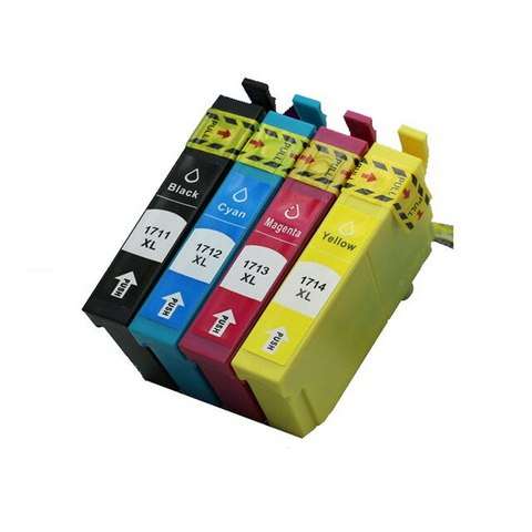 Compatible Epson T1711/T1712/T1713/T1714 (17XL) Ink Cartridge Multipack