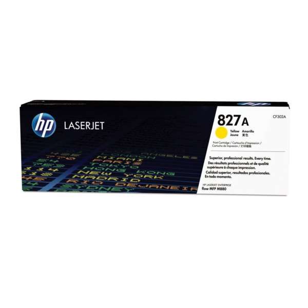 Original HP 827A (CF302A) Yellow Toner Cartridge