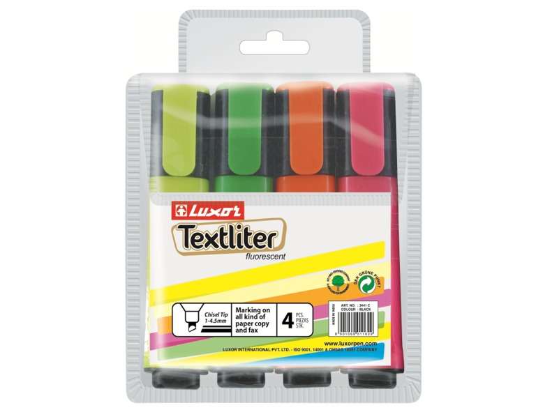 HighLighters - Mixed Wallet x 4 Colours