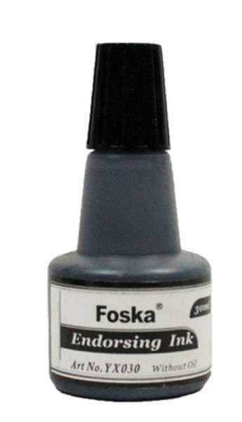 FOSKA - Endorsing Ink Black 30ml
