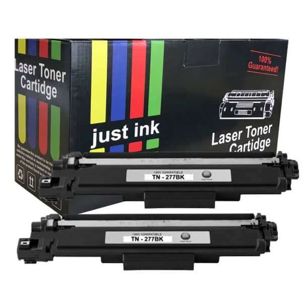 Compatible  TN277 Black Toner Cartridges x 2
