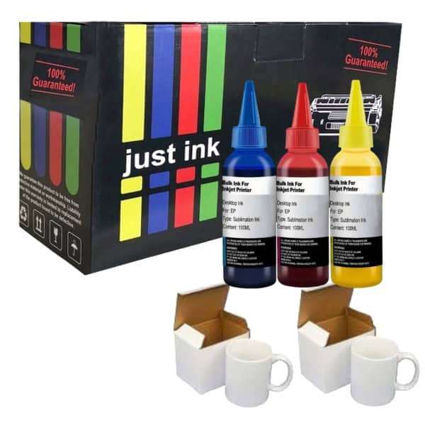 Compatible Epson Sublimation Dye Ink Colour Starter Set