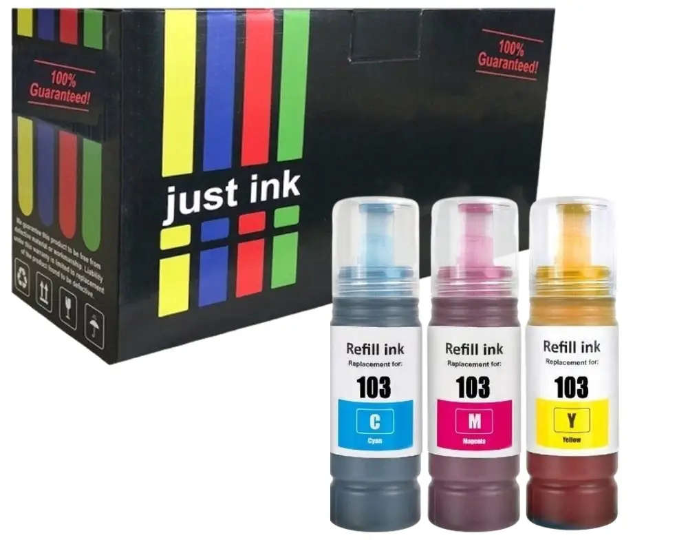 Compatible Epson 103 EcoTank Colour (C/M/Y) Multipack