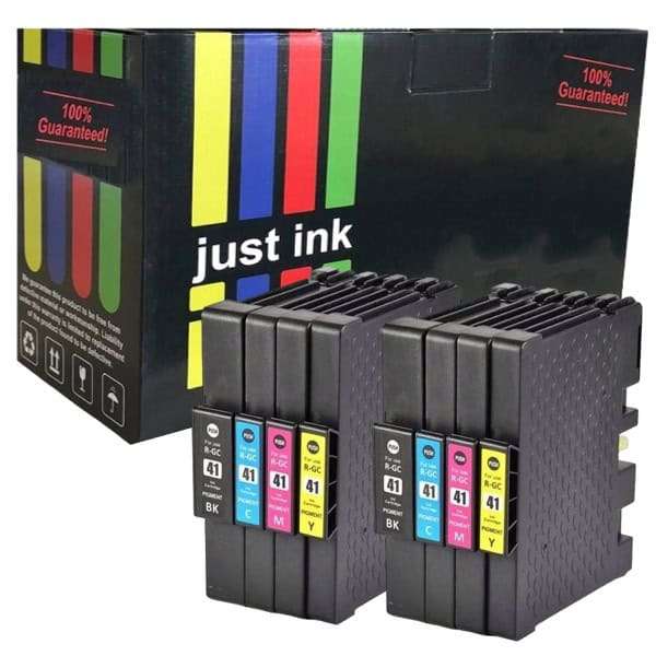 Compatible Ricoh 41XL Gel Ink Multipack x 2