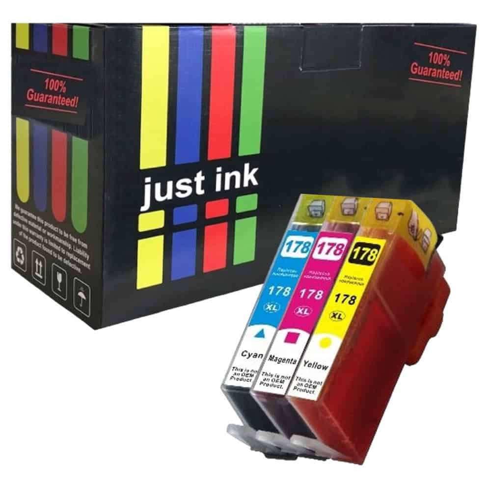 Compatible HP 178XL (CB323HE/CB324HE/CB325HE) Colour Multipack