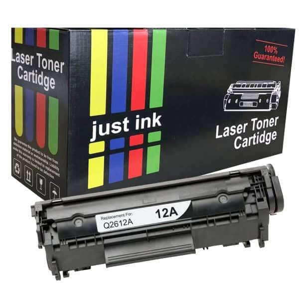 Compatible HP 12A (Q2612A) Black Toner Cartridge