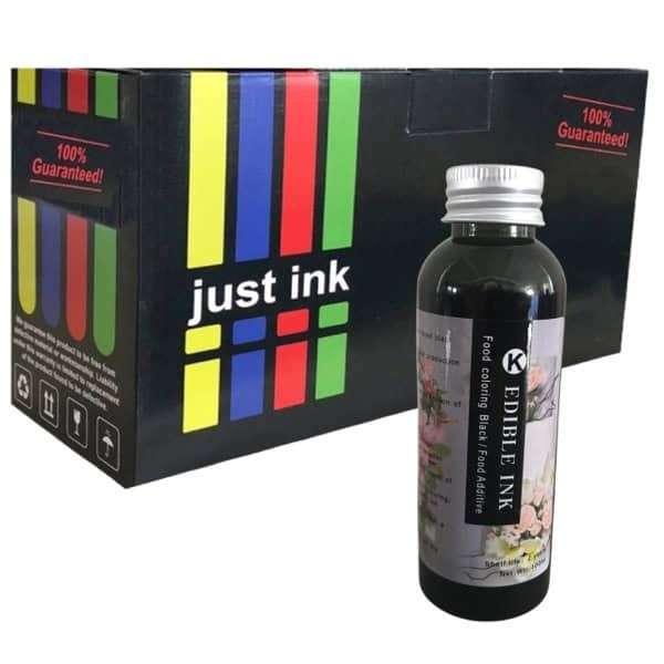 Edible (Food Grade) Black Ink Bottle 100ml