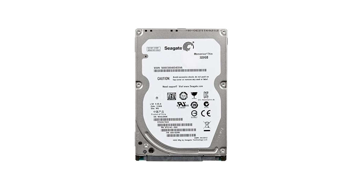 2.5" 320GB Sata Hard drive