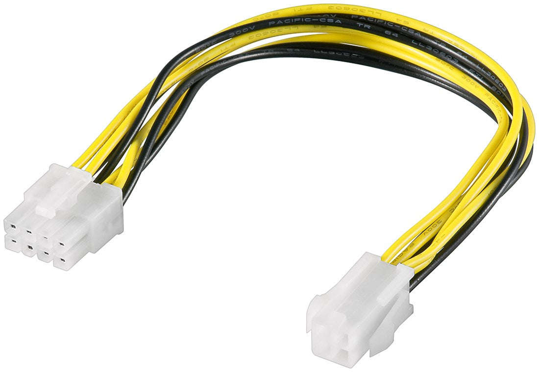 Goobay 4-Pin to 8-Pin ATX12 P4 PC Power Cable