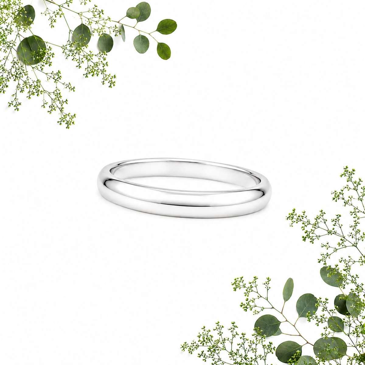 Sterling Silver 2 mm Stack Ring