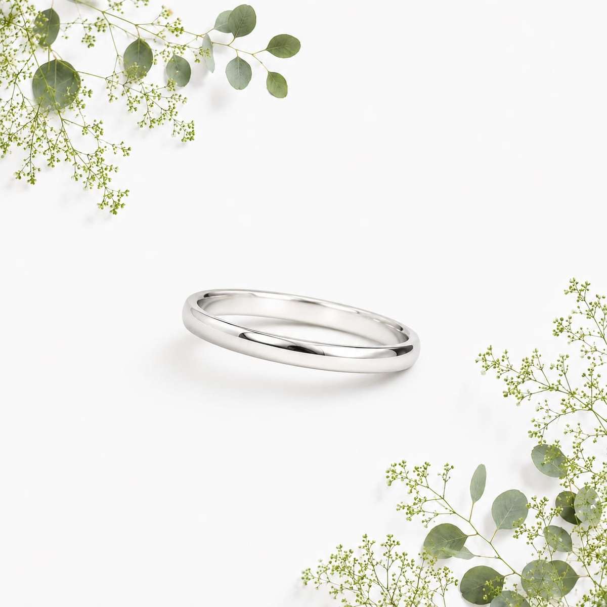 Sterling Silver 2 mm Stack Ring
