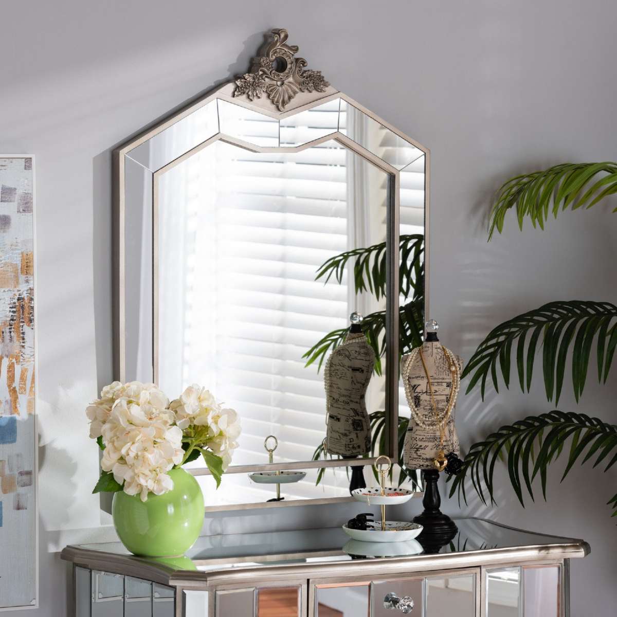 KC FURN-90cm Vintage Mirror